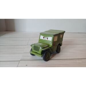 Pixar Cars Diecast Sarge 1:55 Scale Model - Possible Paint Chipping, Review Pics